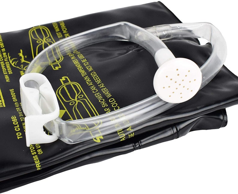 Solar Heating Camping Shower Bag Portable 5 Gallon Water Bag Etsy