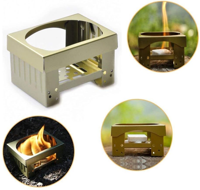 Acecamp Lightweight Collapsible Camping Stove Ultralight Etsy