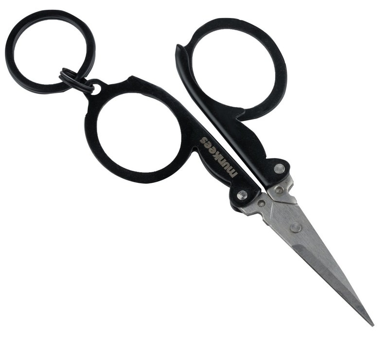 Munkees Mini Folding Scissors Keychain Portable & Foldable Etsy