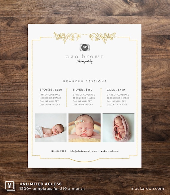 newborn photography prices