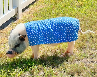 Summer Sun Strap Shirt, Mini Pig Clothes to Prevent Sunburn on Skin from Sun UV Rays