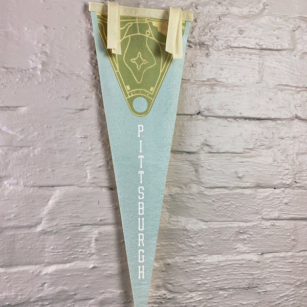 Pittsburgh Point State Park Vintage Style Pennant