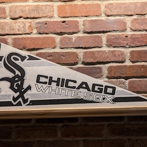 Chicago White Sox MLB Vintage Wimpel aus den 90er Jahren - originale Sport-Memorabilie