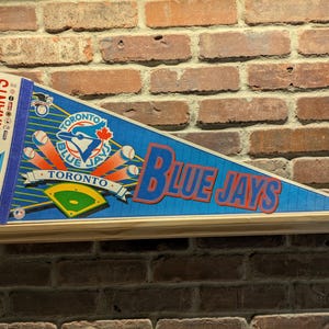 1990s Toronto Blue Jays MLB Large Vintage Pennant – Authentic Sports Memorabilia