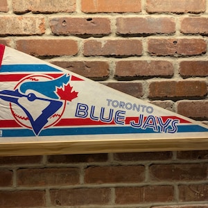 1980s Toronto Blue Jays MLB Large Vintage Pennant – Authentic Sports Memorabilia