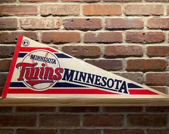 1990er Jahre Minnesota Twins MLB Vintage Wimpelkette aus den 90er Jahren