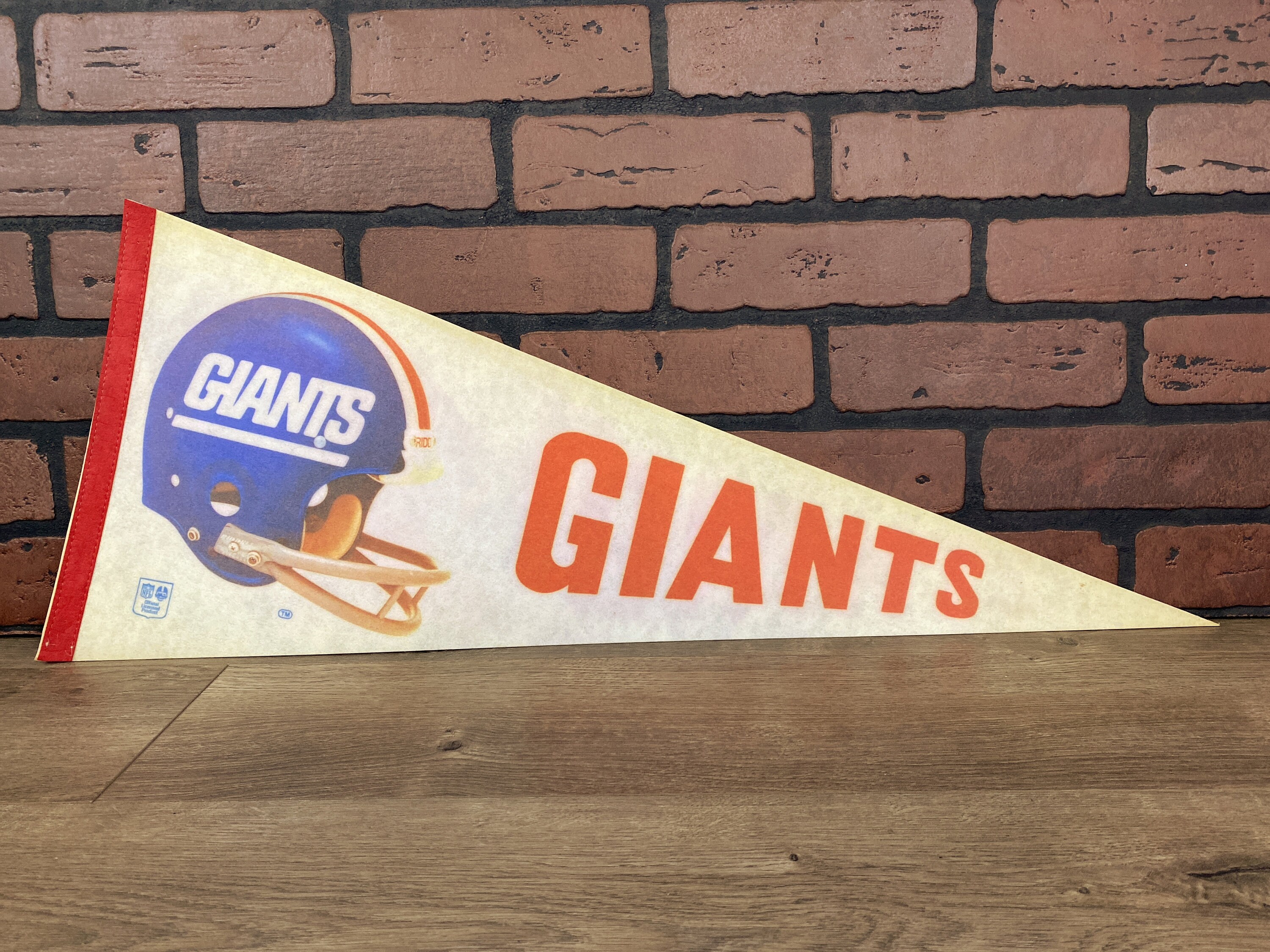 1970's New York Giants NFL Large Vintage Pennant 