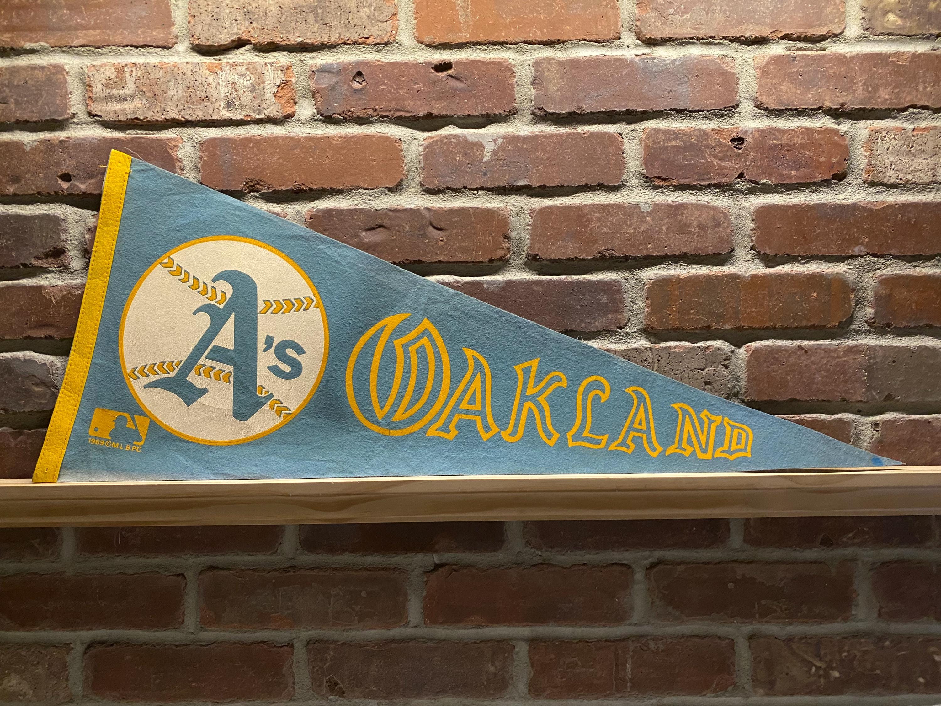 1970年代 オークランド アスレチックス MLB 大型ヴィンテージ ペナント