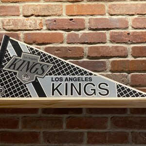 1990s Los Angeles Kings NHL Large Vintage Pennant – Authentic Sports Memorabilia