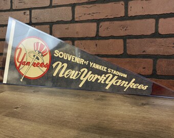 1960's New York Yankees MLB Large Vintage Pennant -  UK