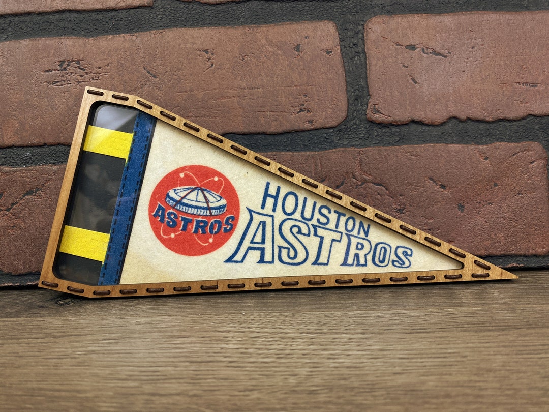 Framed 1970s Houston Astros Vintage Mini Pennant - Etsy