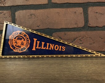 Illinois Fighting Illini Full Size Pennant