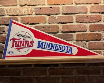 1980er Jahre Minnesota Twins MLB Vintage Wimpelkette aus den 80er Jahren