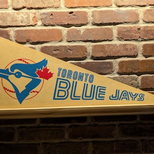 1980s Toronto Blue Jays MLB Large Vintage Pennant – Authentic Sports Memorabilia
