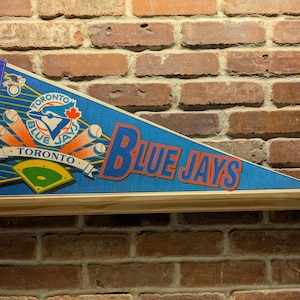 1990s Toronto Blue Jays MLB Large Vintage Pennant – Authentic Sports Memorabilia