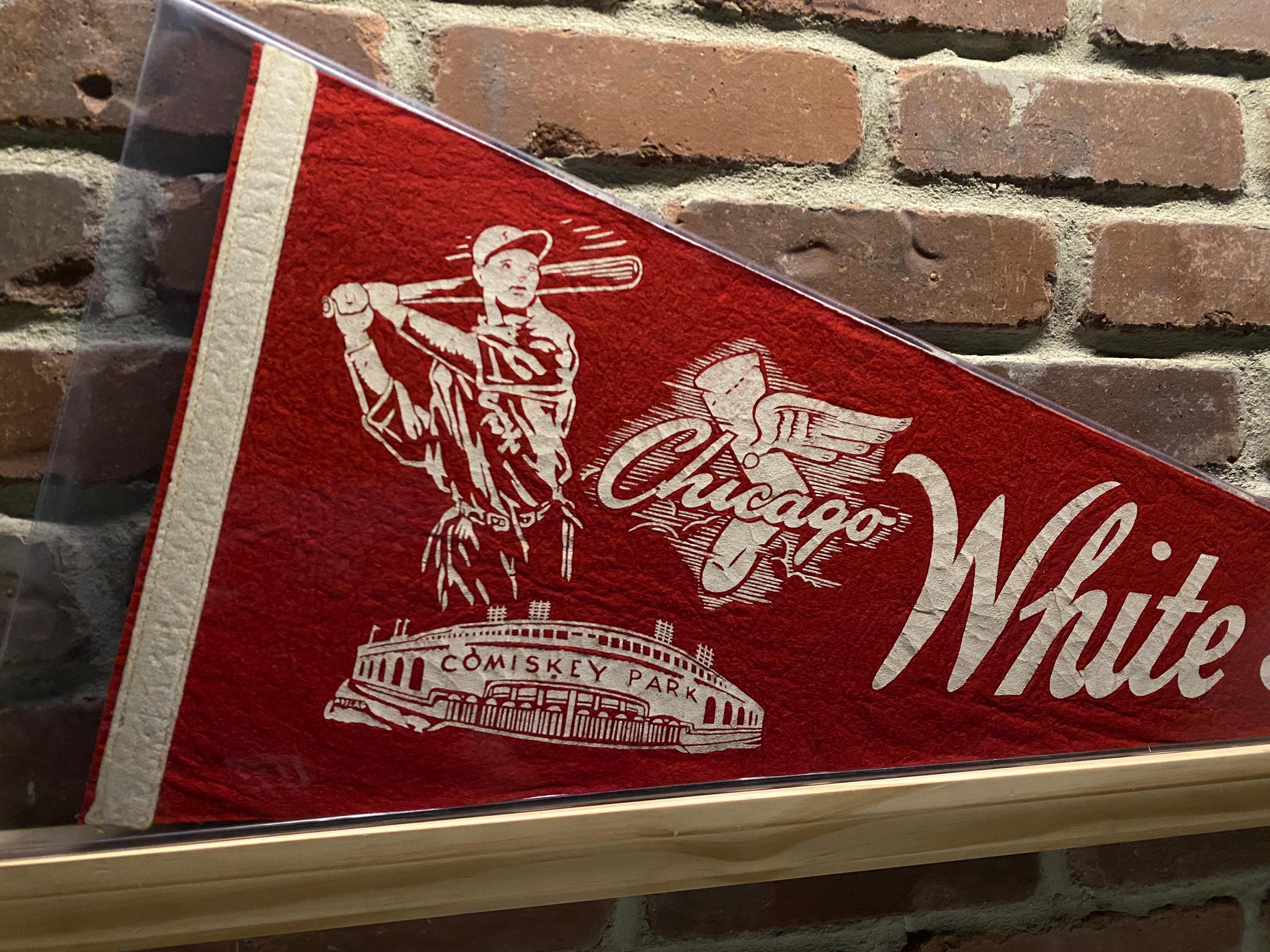 1950s Chicago White Sox MLB Large Vintage Pennant – Authentic