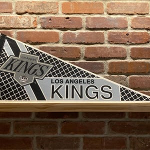 1990s Los Angeles Kings NHL Large Vintage Pennant – Authentic Sports Memorabilia