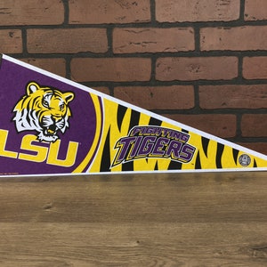 Louisiana State LSU Tigers Geaux Tigers Large Outdoor Banner Flag