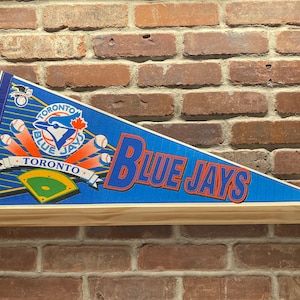 1990s Toronto Blue Jays MLB Large Vintage Pennant – Authentic Sports Memorabilia