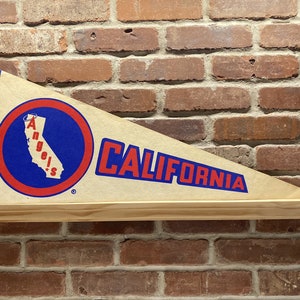 1970s Los Angeles Angels MLB Large Vintage Pennant – Authentic Sports Memorabilia