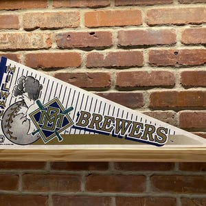 Milwaukee Brewers MLB grote vintage wimpel 1994 – Authentieke sportmemorabilia