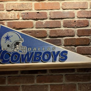 1990s Dallas Cowboys NFL Large Vintage Pennant – Authentic Sports Memorabilia