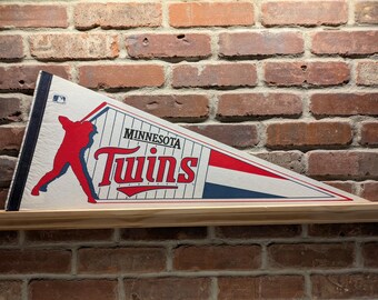 1990er Jahre Minnesota Twins MLB Vintage Wimpelkette aus den 90er Jahren