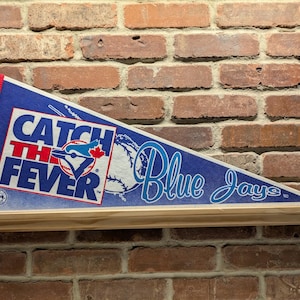 1990s Toronto Blue Jays MLB Large Vintage Pennant – Authentic Sports Memorabilia