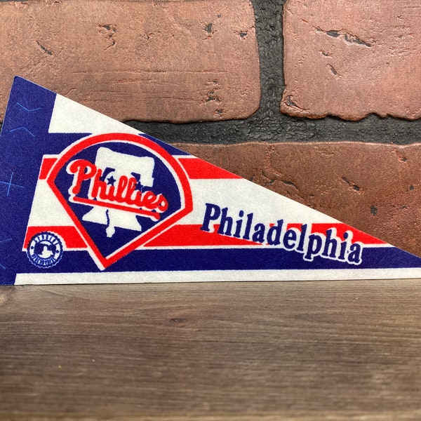 Mini 1990's Philadelphia Phillies MLB Vintage Pennant