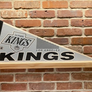 1990s Los Angeles Kings NHL Large Vintage Pennant – Authentic Sports Memorabilia