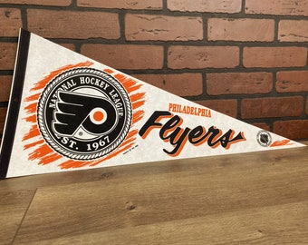 1990's Philadelphia Flyers NHL Large Vintage Pennant