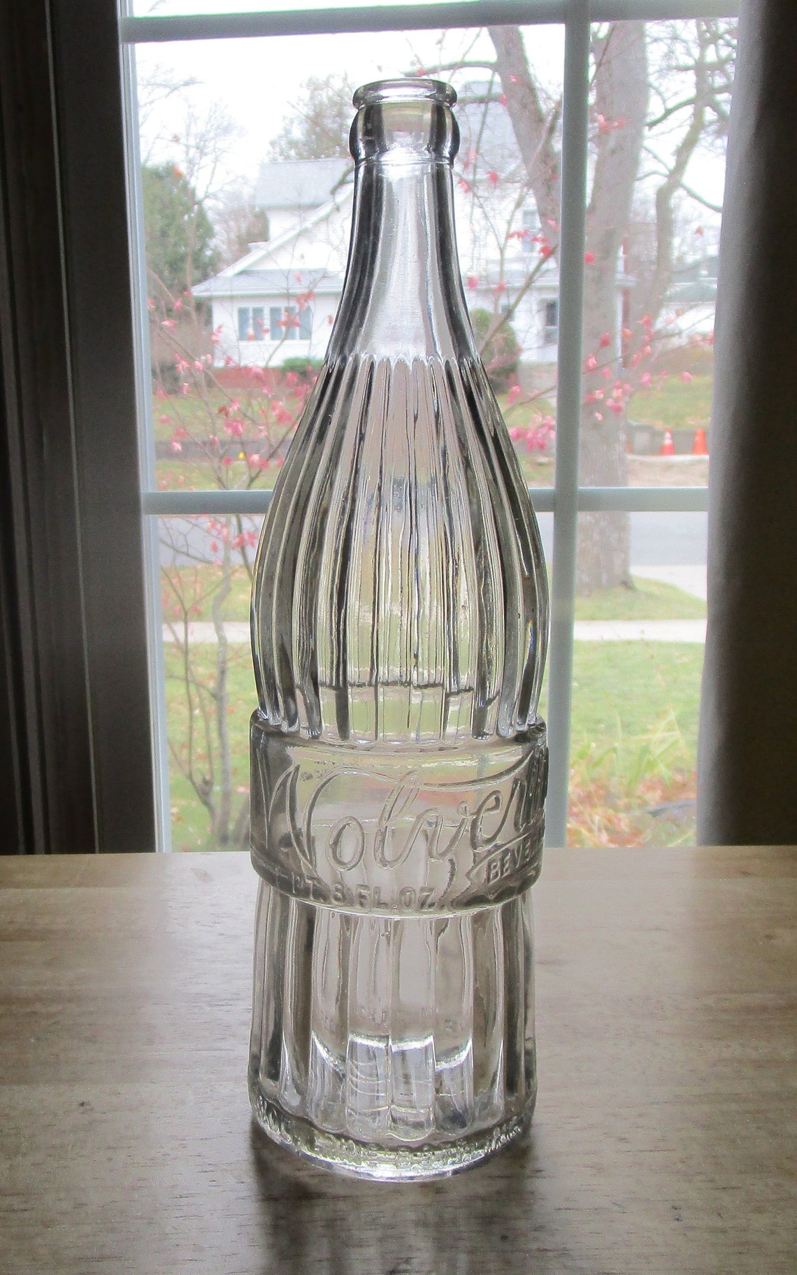 Vintage Wolverine Beverages pint soda bottle Detroit Mich Etsy