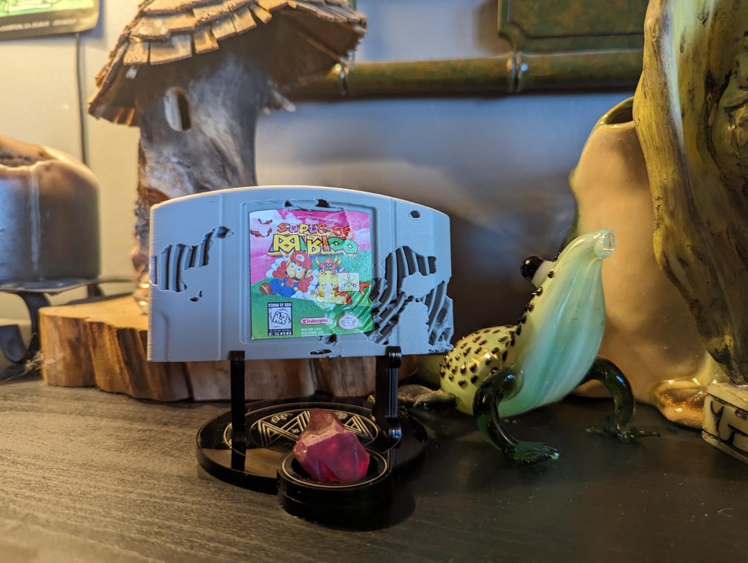 Cursed Relic Box Cursed Retro Relic – Bewitched 64-bit Artifact With Enchanted Stand - Etsy