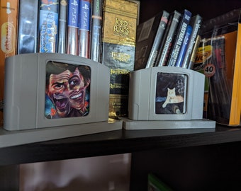 N64 Cartridge Picture Frame – STL File for 3D Printing | Polaroid Mini Photo Frame | Retro Nintendo Decor | Digital Download