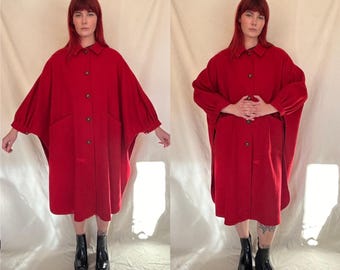 vintage rare Pendleton 1950s wool cape poncho