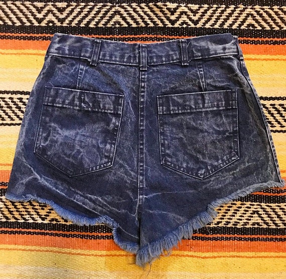 Vintage americana cut off denim shorts - image 2