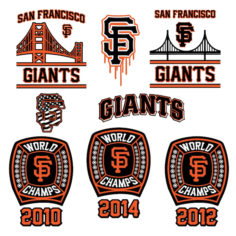 Download San Francisco Giants SVG Custom SF Giants logo cut file ...