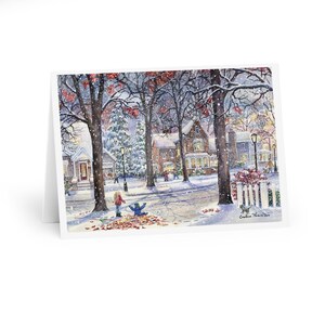 Greeting Cards (5 Pack)- Artist Greeting Cards, Christmas Cards, Unique Christmas Cards