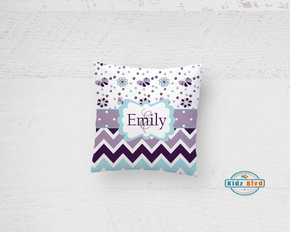 Kids Throw Pillows Decorative Pillows For Girls Butterfly Etsy