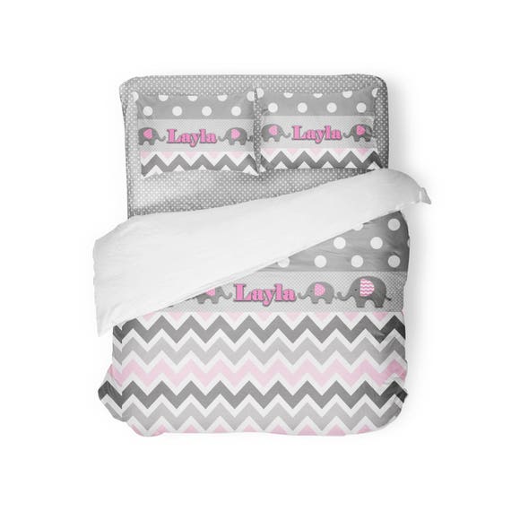 Kids Elephant Duvet Cover Set Kids Room Decor Twin Duvet Etsy