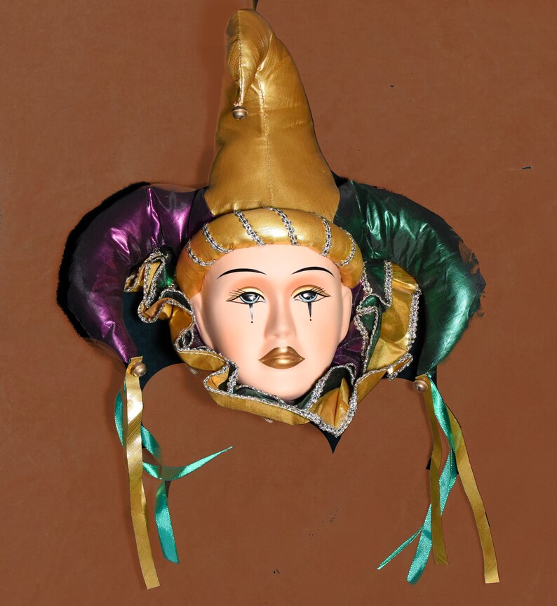 mardi gras jester makeup