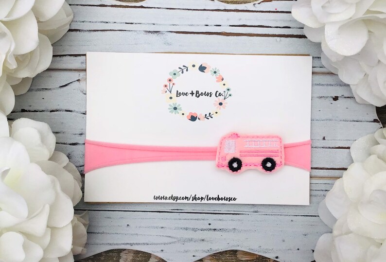 newborn firefighter headband FIREFIGHTER HEADBAND fire truck bow newborn firefighter bow fire truck feltie firefighter bow
