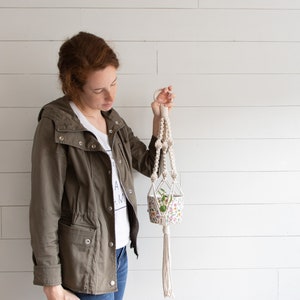 Indoor Hanging Plant Hanger Leather 