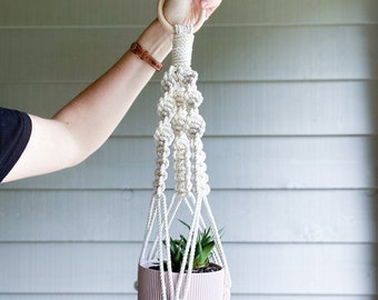 DIY Macrame Plant Hanger Pattern – Beginner Friendly (Digital Download)