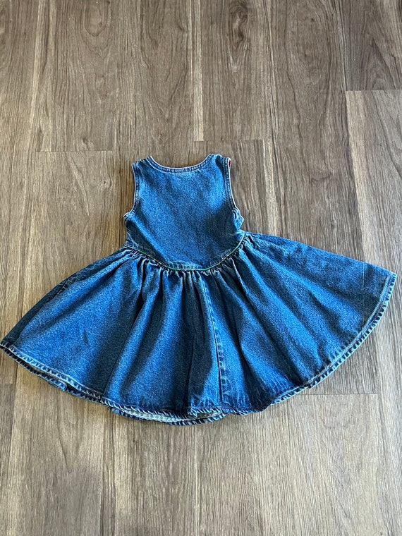 Oshkosh Girls Size 6 Youth Full Circle Skirt Deni… - image 7