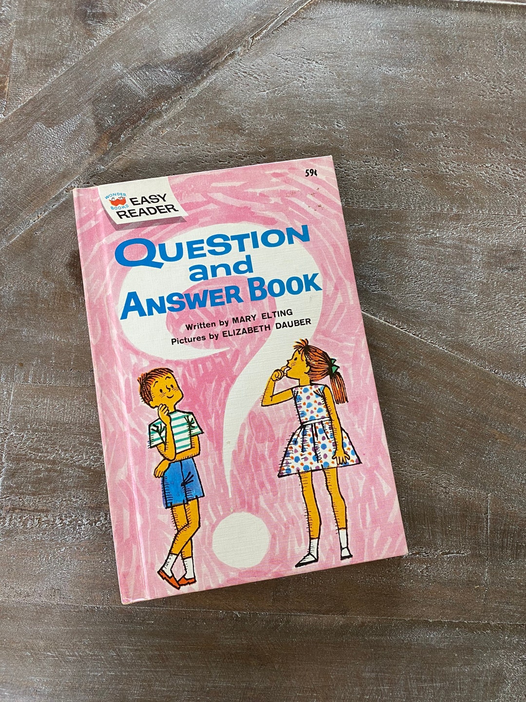Vintage Children's Book question and Answer Book Published 1963 First