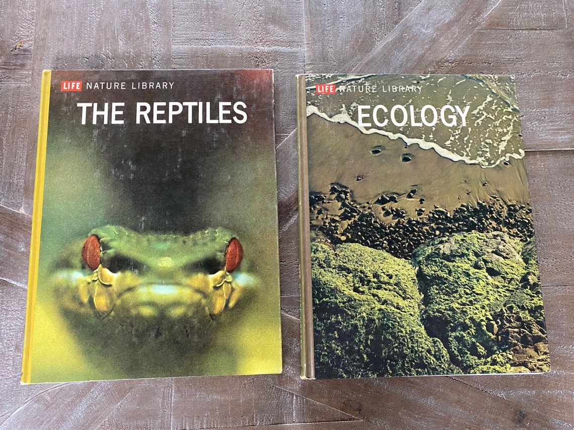 Vintage Life Nature Library Books Circa 1960s Choose Your Etsy