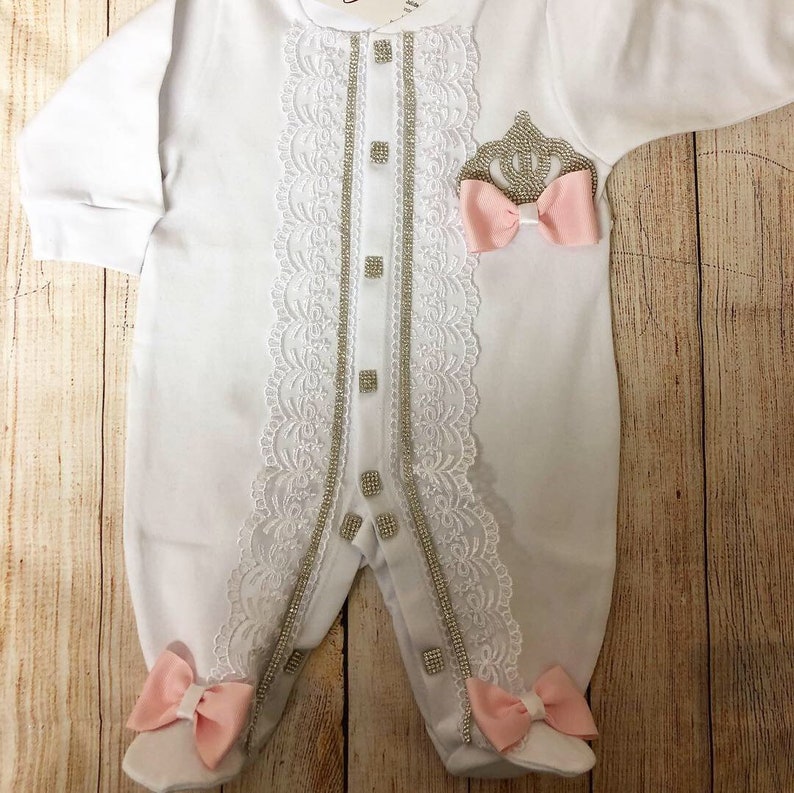Baby pink girl baby set