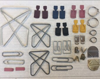 vintage binder clips