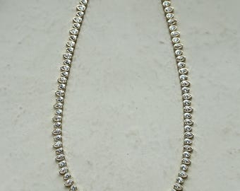 Collier tennis en cristal goutte d'eau avec lunette moderne//Collier en or 18 carats/cristaux Swarovski//Collier tennis//Mandy Ellen